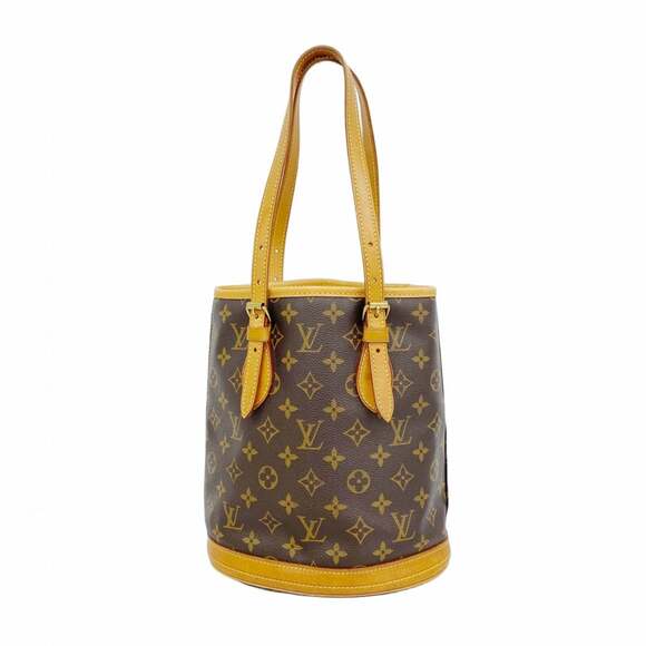LOUIS VUITTON Handbags - Louis Vuitton Monogram Bucket PM Tote Bag M42238 Brown (Women's)